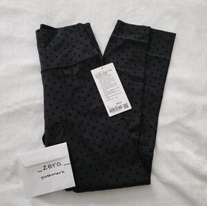NWT Lululemon POLKA FLOCK Align Leggings Size 6 Polka Dot 28" Inseam